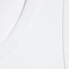 Klassisches geripptes Tanktop – Weiß