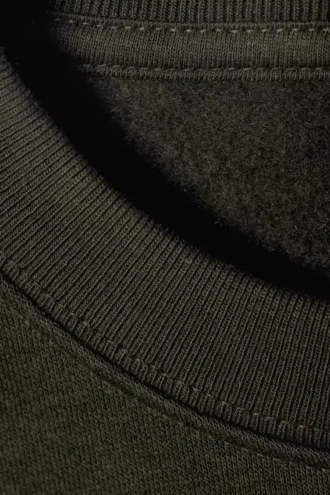Klassisches Sweatshirt – Dunkelgrün