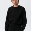 Klassisches Sweatshirt – Schwarz