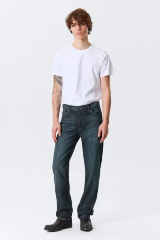 Klean Mid Rise Regular Straight Jeans – Deep Sea Blue – Dunkelblau Klean Mid Rise Regular Straight Jeans – Deep Sea Blue – Dunkelblau