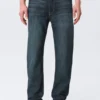 Klean Mid Rise Regular Straight Jeans – Deep Sea Blue – Dunkelblau