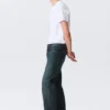 Klean Mid Rise Regular Straight Jeans – Deep Sea Blue – Dunkelblau