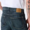 Klean Mid Rise Regular Straight Jeans – Deep Sea Blue – Dunkelblau
