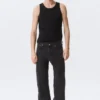Klean Mid Rise Regular Straight Jeans – Tuned Black – Schwarz