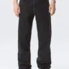 Klean Mid Rise Regular Straight Jeans – Tuned Black – Schwarz