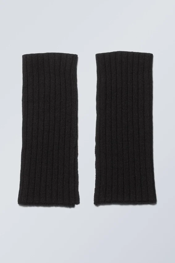 Kurze Beinwärmer – Schwarz Kurze Beinwärmer – Schwarz