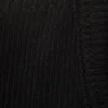 Kurzes geripptes Tanktop – Schwarz Kurzes geripptes Tanktop – Schwarz