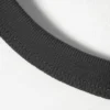 Kurzärmeliges Baumwoll-T-Shirt mit Kontrastbesatz – Schwarz & Weiß