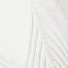 Kurzärmeliges, gestricktes Lagen-Oberteil – Weiß