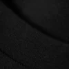 Kurzärmeliges Mini-T-Shirt-Kleid – Schwarz