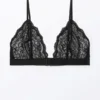 Lacey Soft Lace Triangle Bra – Schwarz Lacey Soft Lace Triangle Bra – Schwarz