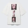 Lady Gaga Oversize-T-Shirt – Off-White