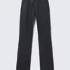 Laika-beschichtete Mid-Rise-Jeans mit geradem Bein – Indigo-Beschichtung – Dunkelblau Laika-beschichtete Mid-Rise-Jeans mit geradem Bein – Indigo-Beschichtung – Dunkelblau