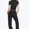Laika Mid Rise Regular Straight Jeans – Black Rinse – Schwarz Laika Mid Rise Regular Straight Jeans – Black Rinse – Schwarz