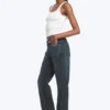 Laika Mid Rise Regular Straight Jeans – Deep Sea Blue – Dunkelblau Laika Mid Rise Regular Straight Jeans – Deep Sea Blue – Dunkelblau