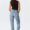 Laika Mid Rise Regular Straight Jeans – Eighteen Blue – Mittelblau Laika Mid Rise Regular Straight Jeans – Eighteen Blue – Mittelblau