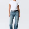 Laika Mid Rise Regular Straight Jeans – Radio Blue – Mittelblau Laika Mid Rise Regular Straight Jeans – Radio Blue – Mittelblau