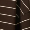 Langarmshirt aus Baumwolle – gestreift, dunkelbraun Langarmshirt aus Baumwolle – gestreift, dunkelbraun