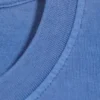 Langarmshirt aus Baumwolle – gewaschenes Blau