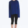 Langarmshirt aus Baumwolle – Hellblau Langarmshirt aus Baumwolle – Hellblau