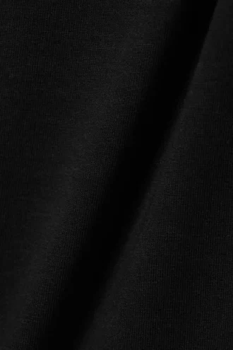 Langarmshirt mit Off-Shoulder-Ausschnitt – Schwarz
