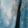 Langarmshirt mit Rippstrick – Grau & Blau mit Drachenprint Langarmshirt mit Rippstrick – Grau & Blau mit Drachenprint