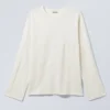 Langarmshirt – Off-White