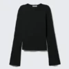 Langarmshirt – Schwarz Langarmshirt – Schwarz