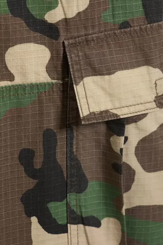 Lange Baumwoll-Cargo-Shorts – Classic Camo Lange Baumwoll-Cargo-Shorts – Classic Camo