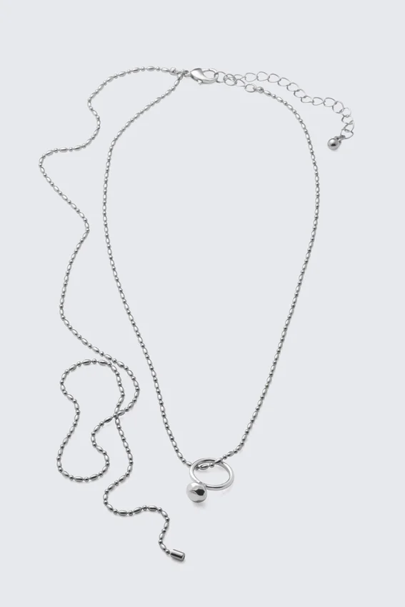 Lange Ringkette – Silber Lange Ringkette – Silber