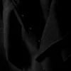 Langärmelige Wickelbluse mit Rüschen – Schwarz