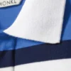 Langärmliges Rugby-Mini-Kleid – Blau gestreift Langärmliges Rugby-Mini-Kleid – Blau gestreift