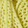 Locker gestrickter Kapuzenpullover – Hellgelb