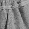 Lockere Frottee-Shorts – Staubiges Hellgrau Melange Lockere Frottee-Shorts – Staubiges Hellgrau Melange