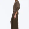 Lockere Jogginghose – Dunkelbraun Lockere Jogginghose – Dunkelbraun