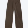 Lockere Jogginghose – Dunkelbraun Lockere Jogginghose – Dunkelbraun