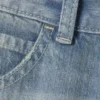 Lockere Straight-Jeans mit normaler Taillenhöhe – Whiped Blue | Cheap Monday GB
