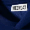 Lockerer Kapuzenpullover – Dunkelblau Lockerer Kapuzenpullover – Dunkelblau