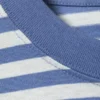 Lockeres, kastenförmiges Langarmshirt – Blau-weiß gestreift Lockeres, kastenförmiges Langarmshirt – Blau-weiß gestreift