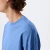 Lockeres, kastenförmiges Langarmshirt – Washed Blue Lockeres, kastenförmiges Langarmshirt – Washed Blue