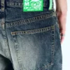 Looser Regular Waist Loose Straight Jeans – Blue Ray – Dunkelblau | Cheap Monday Gb