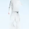 Looser Regular Waist Loose Straight Jeans – Creased White – Weiß | Cheap Monday Gb