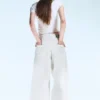Looser Regular Waist Loose Straight Jeans – Creased White – Weiß | Cheap Monday Gb