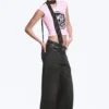 Loosy Lucie Low Rise Regular Flared Jeans – Washed Black | Cheap Monday GB Loosy Lucie Low Rise Regular Flared Jeans – Washed Black | Cheap Monday GB