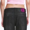 Loosy Lucie Low Rise Regular Flared Jeans – Washed Black | Cheap Monday GB Loosy Lucie Low Rise Regular Flared Jeans – Washed Black | Cheap Monday GB
