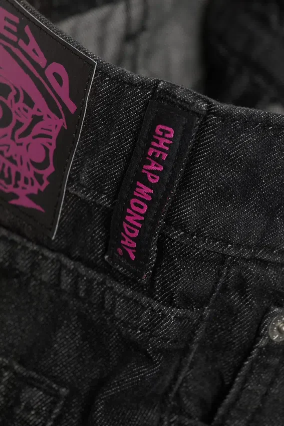Loosy Lucie Low Rise Regular Flared Jeans – Washed Black | Cheap Monday GB Loosy Lucie Low Rise Regular Flared Jeans – Washed Black | Cheap Monday GB