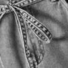 Lose sitzende Twill-Hose mit niedriger Taille – staubgrau überfärbt Lose sitzende Twill-Hose mit niedriger Taille – staubgrau überfärbt