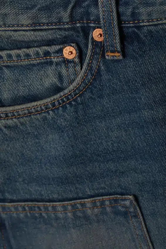Low Carpenter Denim Shorts – Stahlblau Low Carpenter Denim Shorts – Stahlblau