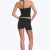 Low-Jersey-Hotpants – Schwarz Low-Jersey-Hotpants – Schwarz