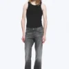 Low-Rise-Jeans mit schmalem, geradem Bein – Radio Black – Schwarz Low-Rise-Jeans mit schmalem, geradem Bein – Radio Black – Schwarz